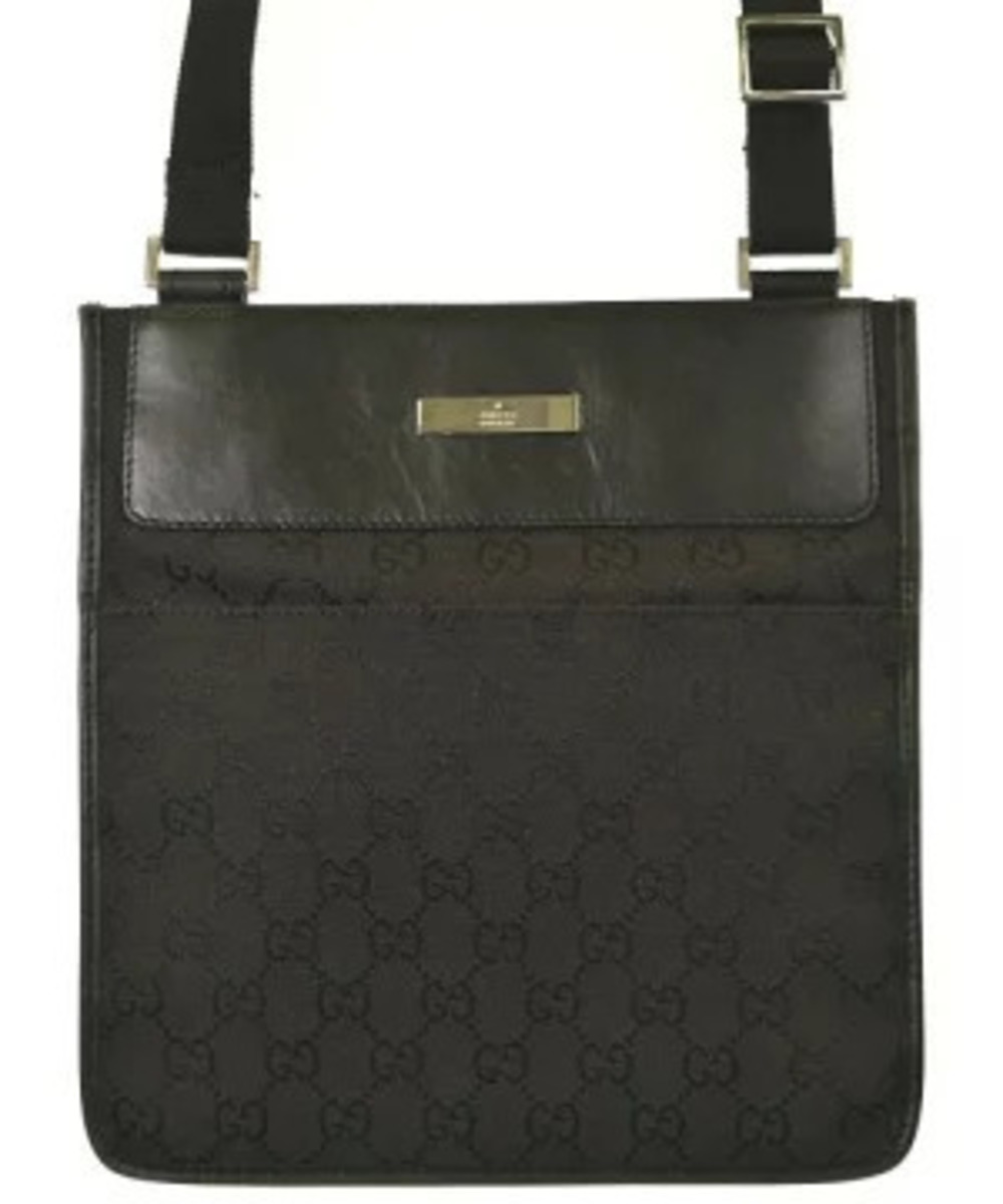 Gucci Shoulder Bag Black All over pattern
